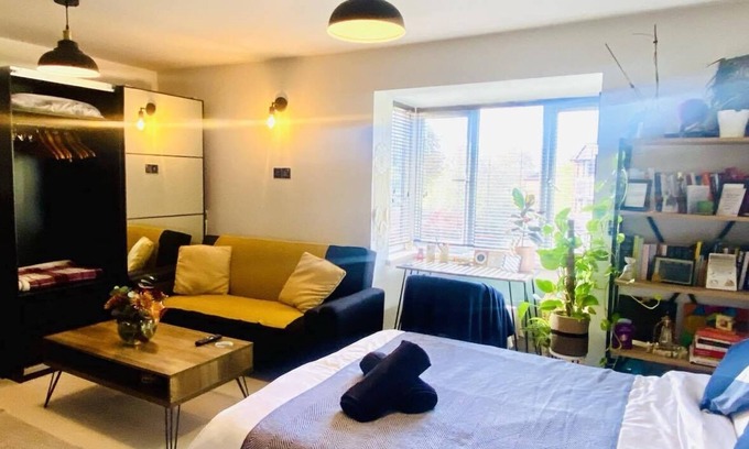 Bowes Apartment | Cozy Studio for 2 near Ally Pally & Tottenham stadium - parking available