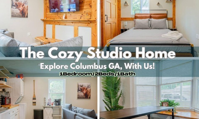 Columbus House | Cozy Studio Home Fully Equipped