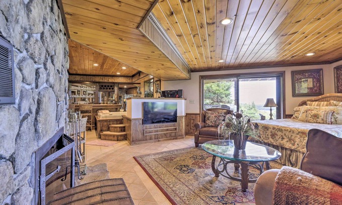 Montville Apartment | Cozy Studio: Indoor Hot Tub & Inground Pool Access