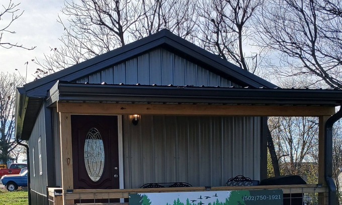 Owenton Cabin | Cozy tiny cabin, close to local activities. Pet friendly. Suited 2 adults.