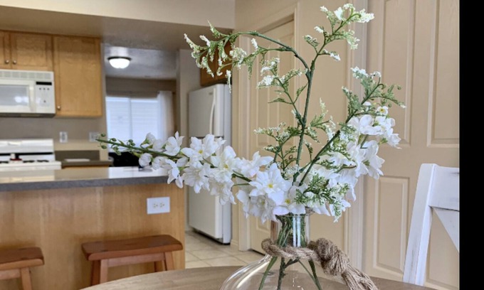 Chubbuck House | Cozy townhouse—centrally located w/ garage!