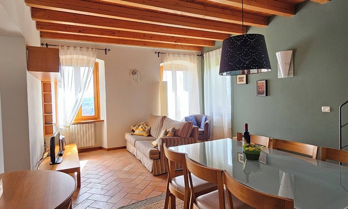 Caprino Veronese Apartment | Cozy two-bedroom apartment.