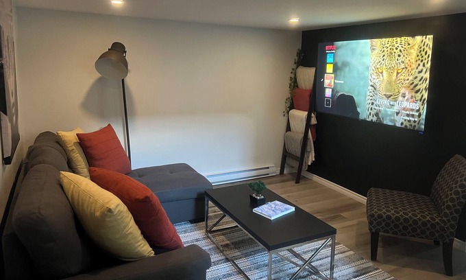 Dieppe Apartment | Cozy Two Bedroom Lower Level Apartment - Walking Distance To Most Places & Trail