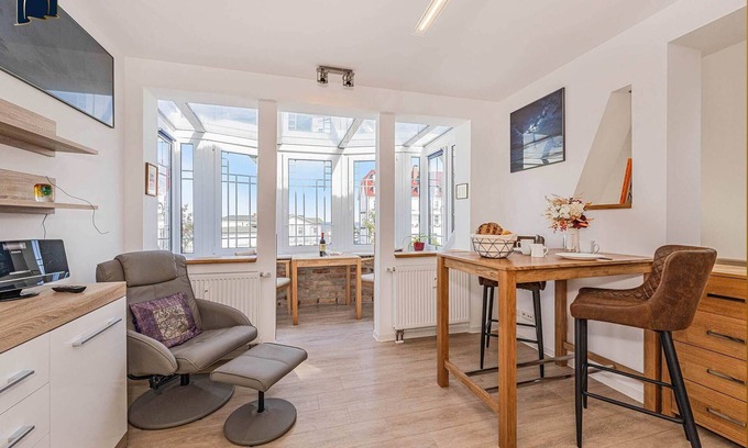 Ahlbeck Apartment | Cozy vacation apartment in Ahlbeck sea view & WLAN, 1 parking space