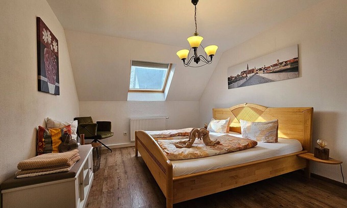 Sinzing Apartment | Cozy vacation apartment (83 sqm) with three bedrooms and terrace