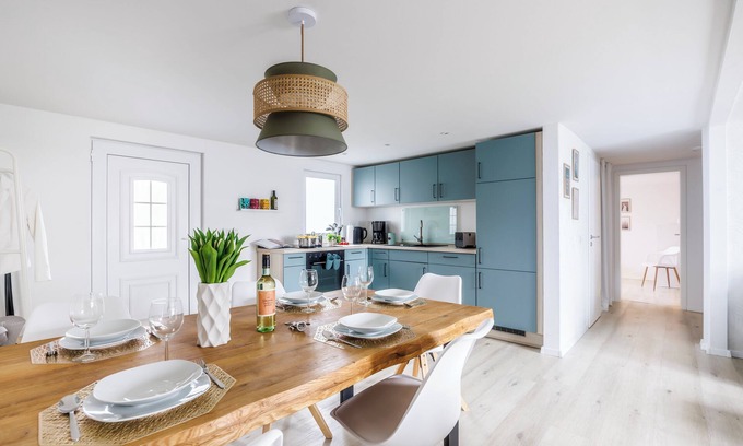 Joachimsthal House | Cozy vacation home at the lake I terrace I 2 bedrooms I beach within walking distance I fireplace