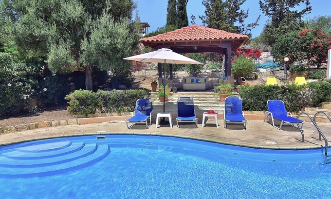 Pegeia Villa | Cozy Villa, Prime Location, Coral Bay, Large Pool, Billiard, nVillas for Groups