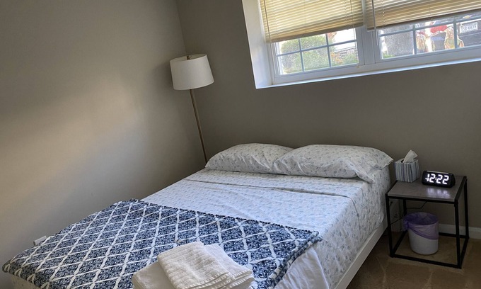 Leesburg House | Cozy walkout basement in a quiet townhome with 1 bedroom, 1 parking, wifi