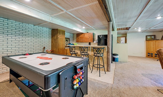 Hannibal House | Cozy Wisconsin Retreat w/Deck, Grill & Fire Pit!