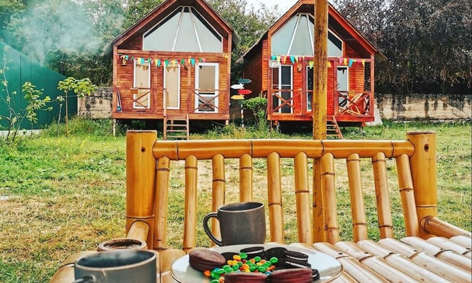 Vedzebi Cottage | Cozy Wooden Cottage by the Sioni Lake