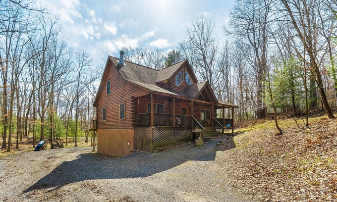 Sky Valley House | Crazy Idea | Wooded Views, Fire Pit, & Community Beach Access