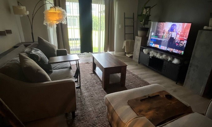 Canton Apartment | Creative, Remote, & Pet-friendly Stay with everything you need at arms reach