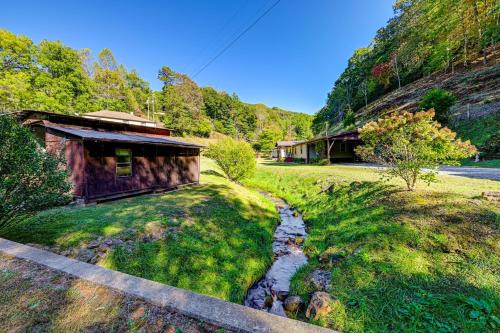 Sylva House | Creek Access and Spacious Yard Quiet Sylva Home!