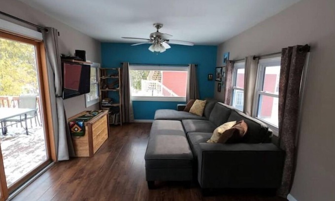 Traverse City House | Creek side, Great outdoor space, On theTART bike trail