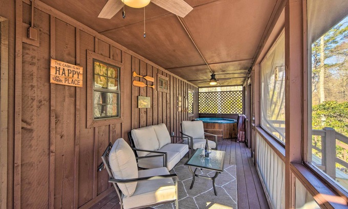 Foxfire Estates Cabin | Creekside Cabin in the Blue Ridge Mountains!