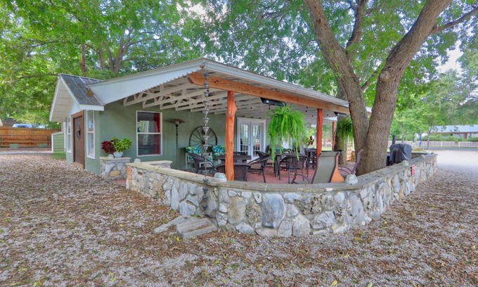 Wimberley House | Creekside Cabins - The Hunter's Lodge