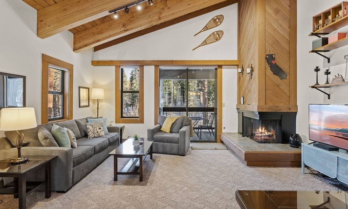 Truckee House | Creekside Northstar Condo w/Fireplace, Balcony, Pool & Free Shuttle