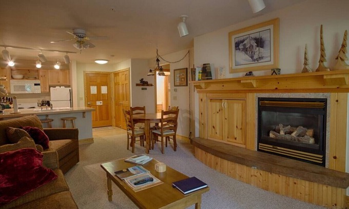 Driggs Condo | Creekside Retreat: Cozy, Deck, Close to Grand Targhee