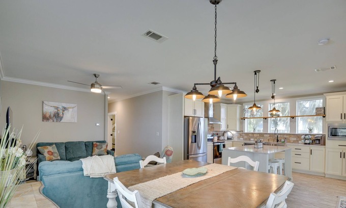 Fruitland House | Crescent City Oasis w/ Spacious Deck & Gas Grill