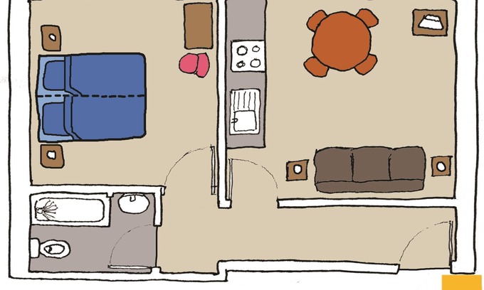 Shanklin Apartment | Crows Nest lovely light apartment