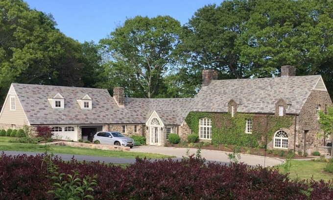 Wilton House | CT Country Estate with Pool, Spa, Tennis Court, Fitness Studio, Outdoor Kitchen