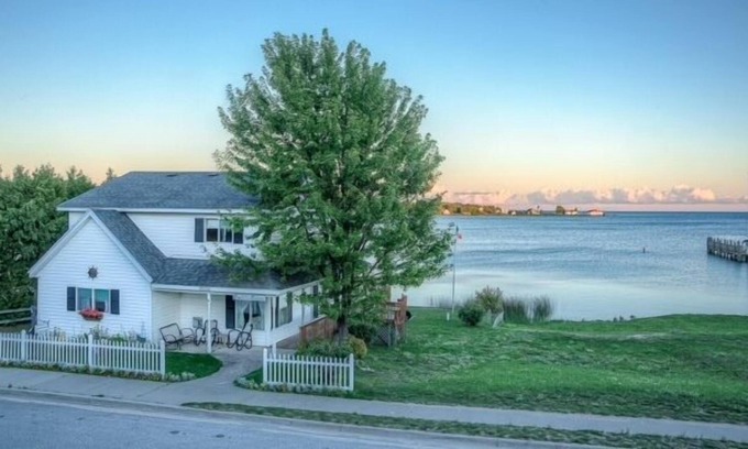 Beaver Island House | Cull's Cove Premier Harbor Waterfront Location