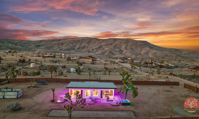 Pioneertown House | Curious Crib - Central Location, Cowboy Pool, Spa