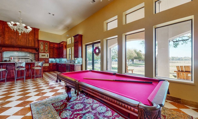 Era Villa | Custom Italian Castle on Ranch with Rooftop Deck, Dance Studio - Dog-Friendly