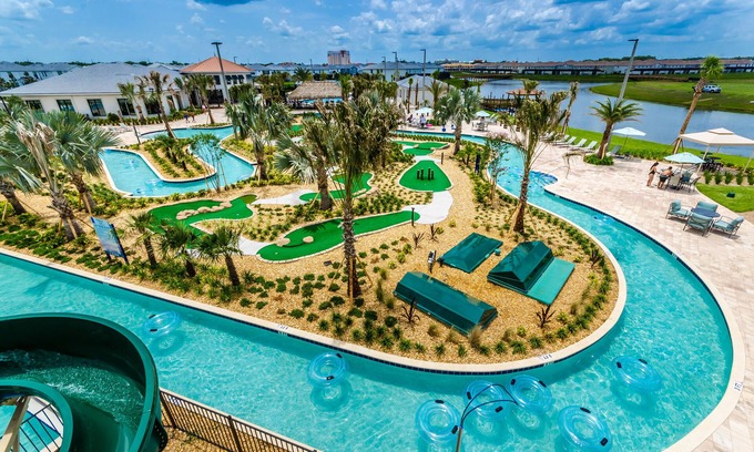 Kissimmee House | Cute 4 Bed Splash Pool Townhome in Storey Lake