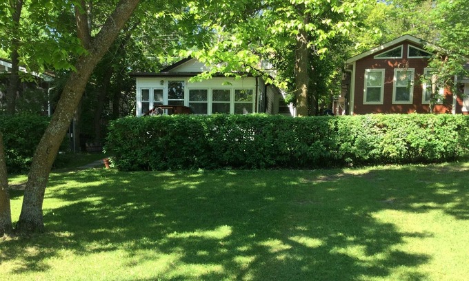 Grand Beach Cottage | Cute and cozy family cottage steps from the beautiful white sands of West beach