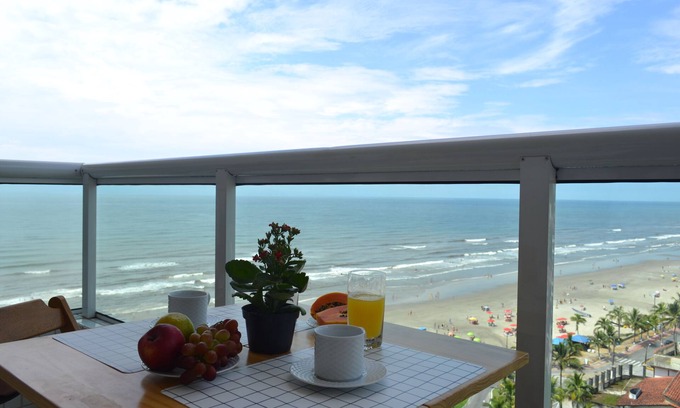 Solemar Apartment | Cute Apartment, Foot in the Sand with Gourmet Balcony Beautiful View