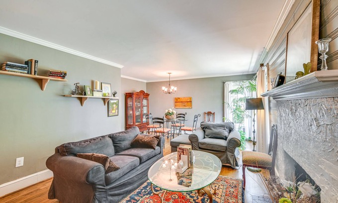 Conway House | Cute Downtown Conway Duplex - 15 Mi to Beach!