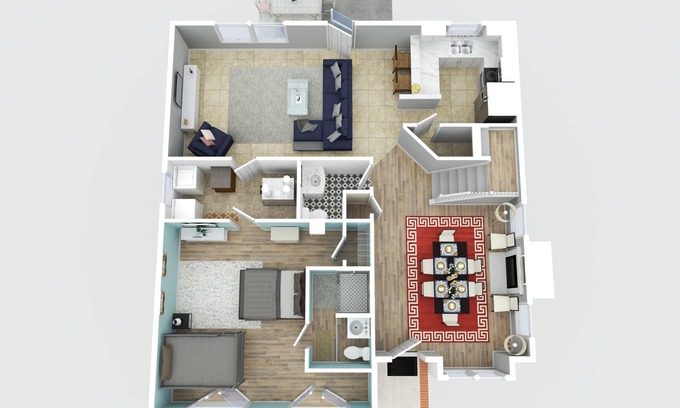 Charlotte House | Cute Duplex! Suite "B" Close to Everything