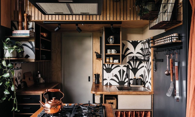 Red Hill South Cabin | Cute tiny retreat with mini-wood stove, firepit & stunning winery valley views