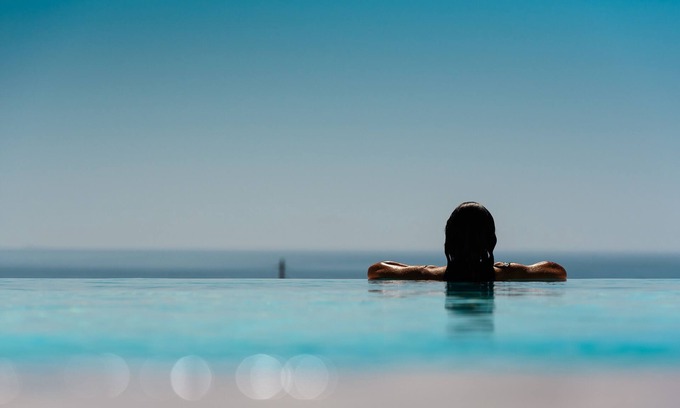 Drios Villa | Cycladic Breeze Villa Odin with swimming pool & great sea view