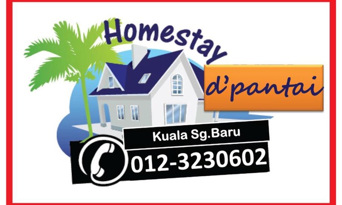 Alor Gajah House | D'Pantai Homestay Kuala Sg. Baru
