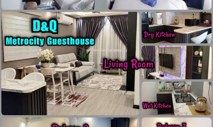 Pusat Komersil Lee Ling Apartment | D&Q METROCITY GUESTHOUSE