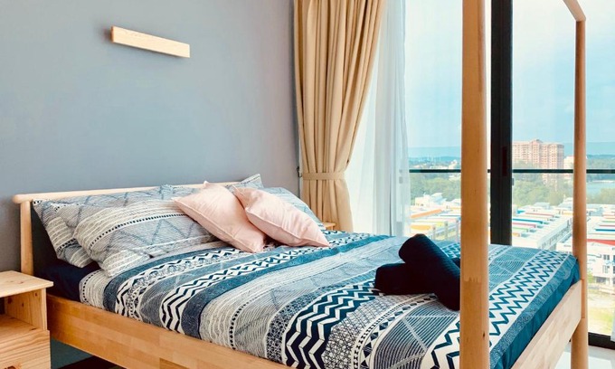 Kampung Bahasa Kapor Apartment | D'wharf Residence@PD Waterfront ~Family Premier Suite by AirPlan