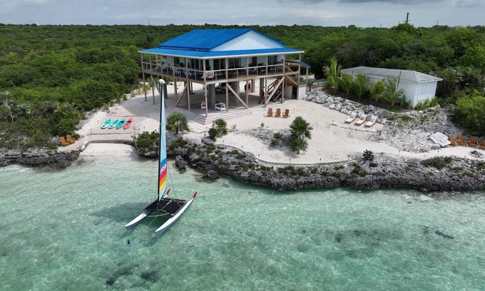 George Town House | Da'Beach Cartell - Luxurious BRAND NEW build on your own PRIVATE Caribbean Beach