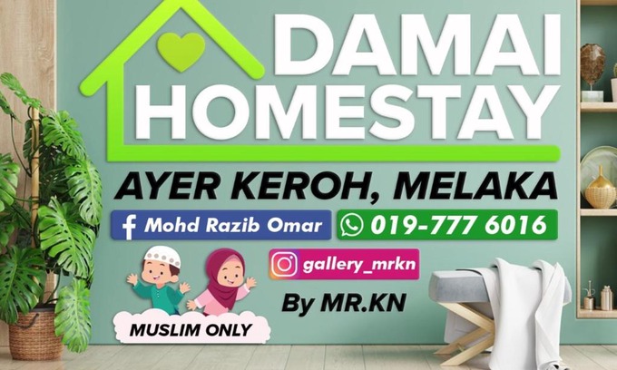 Bukit Beruang House | DAMAI HOMESTAY AYER KEROH