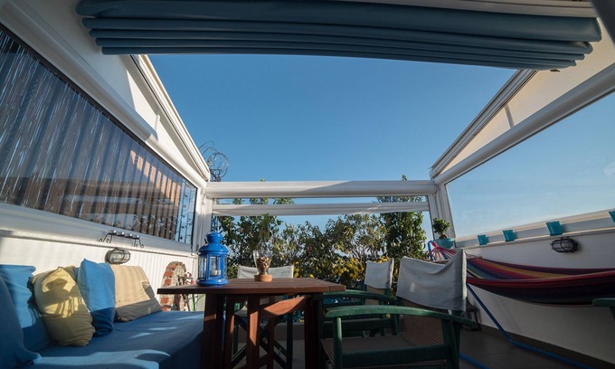 Kallikratia Apartment | Dandy Villas Nea Kallikratia Sea View Loft - Open up roof - Down Town