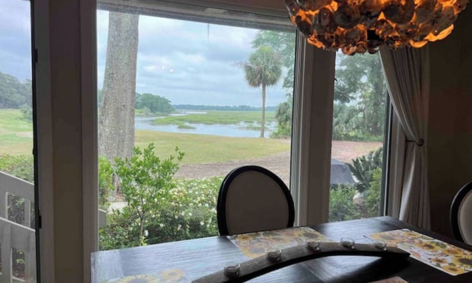 Dataw Island House | Dataw Island Villa Golf & water views. 3 BR 2 BA