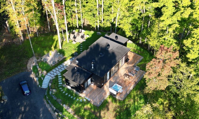 La Conception Ski Chalet | DAX HOUSE: Forest Luxury Near Tremblant