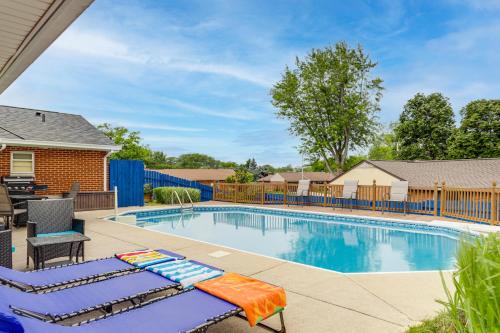 Kettering House | Dayton Family Home with Game Room Walk to City Park