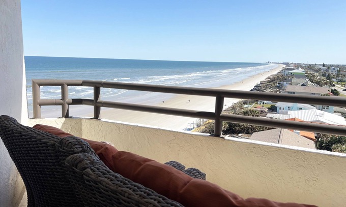 Ocean View Halifax Estates Condo | Daytona Beach Seychelles 2BR Luxury Oceanfront Retreat