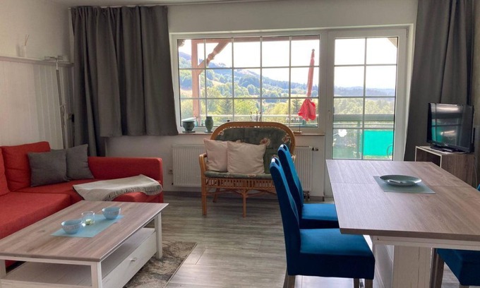 Abtsroda Apartment | Apartment/apartment 2, shower, WC, 1 bedroom - Ferienhaus Abtsroda