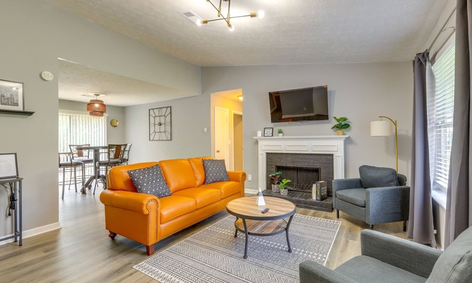Decatur House | Decatur Vacation Rental w/Fenced Yard!