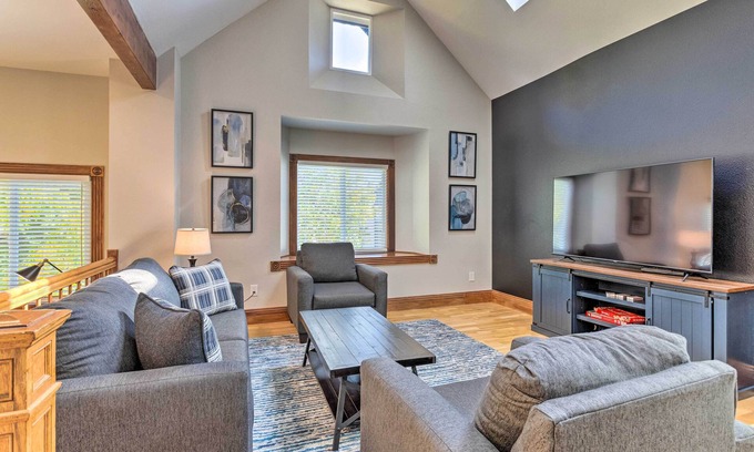 City Park West House | Deck + Fenced Yard: Capitol Hill Townhome