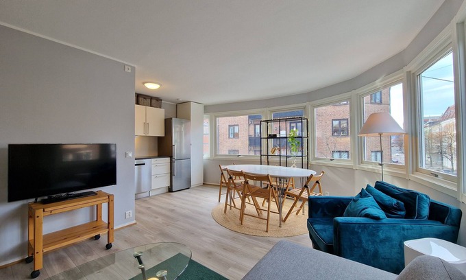Toyen Apartment | Delicate and central corner apartment with panoramic view and 2 bedrooms
