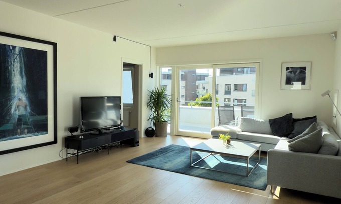 Fornebu Apartment | Delightful 2-bedroom apartment next to sea at Fornebu